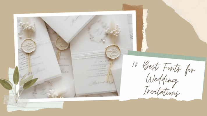 10 Best Fonts for Wedding Invitations